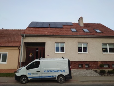 RD SOLAX 9,84kWp/11,6kWh Těmice